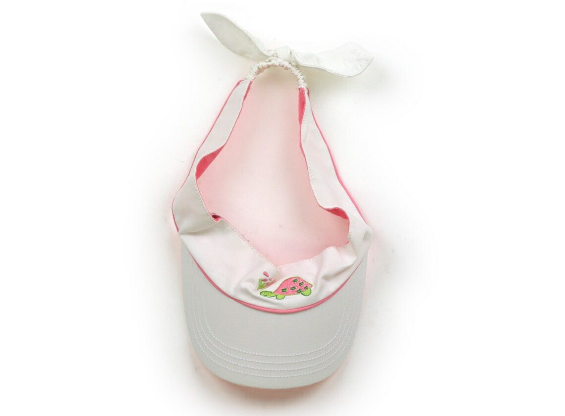 ジンボリー Gymboree 帽子 Hat/Cap 女の子 白、ピンク、カメ 子供服 ベビー服 キッズ アウトレット ユーズド 【中古】キッズ・ベビー・マタニティ