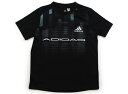 アディダス Adidas スポーツウェア・ダンスウェア 140 男の子 黒 子供服 ベビー服 キッズ アウトレット ユーズド 【中古】キッズ・ベビー・マタニティ