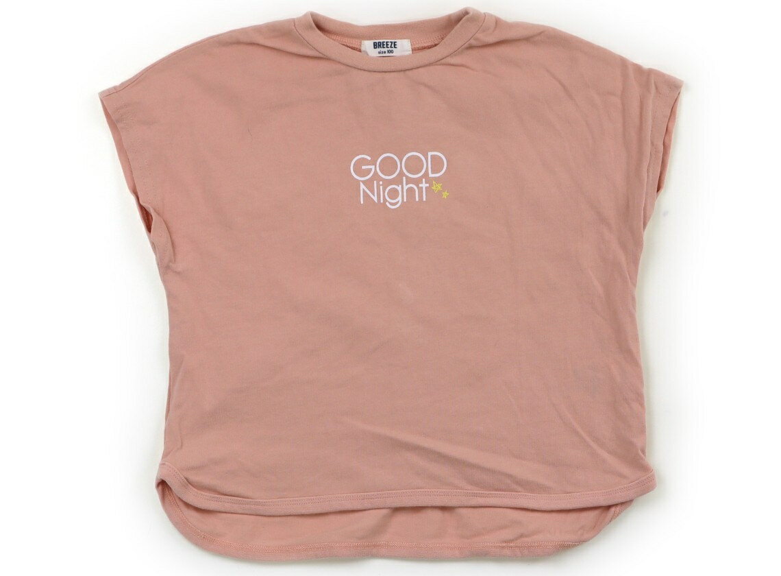 　ブランド 　BREEZE(ブリーズ) 　カテゴリー 　Tシャツ・カットソー 　サイズ 　100サイズ 　色 　薄ピンク・白・英字 　状態 　★★（返品不可） 　記名 　なし 　ジャンル 　Girl 若干色褪せ・毛羽立ちがあり、前身頃にの真ん中あたりに、白い3cmほどのシミが数個あります。まだまだ普段着として活躍してくれそうです。 ＊【状態】【サイズ】に関しての詳しい説明はこちら