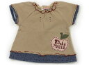 ティンカーベル TINKERBELL チュニック 90 女の子 ブラウンベージュ・紺・赤 子供服 ベビー服 キッズ アウトレット ユーズド 【中古】キッズ・ベビー・マタニティ