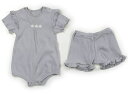 アプレレクール apres les cours 上下セット 80 女の子 シルバーグレー 子供服 ベビー服 キッズ アウトレット ユーズド 【中古】キッズ・ベビ...