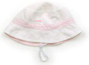 ミキハウス miki HOUSE 帽子 Hat/Cap 女の子 ピンク 白 ストライプ 子供服 ベビー服 キッズ アウトレット ユーズド 【中古】キッズ・ベビ...