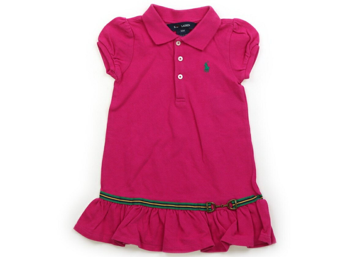 ポロラルフローレン POLO RALPH LAUREN ワンピース 80 女の子 ピンク 子供服 ベビー服 キッズ アウトレット ユーズド 【中古】キッズ・ベビー・マタニティ