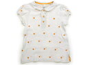 ジンボリー Gymboree Tシャツ・カットソー 140 女の子 オフホワイト・オレンジ花柄刺繍 子供服 ベビー服 キッズ アウトレット ユーズド 【中古】キッズ・ベビー・マタニティ(4)