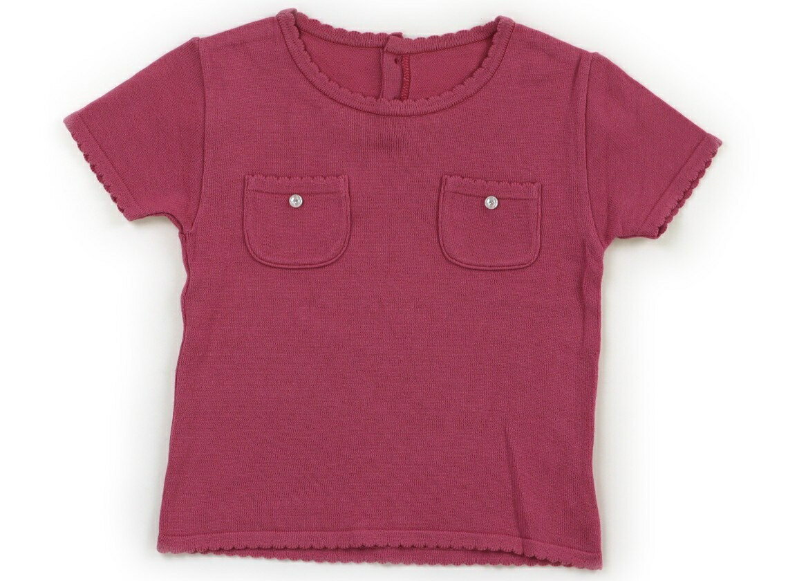 Rakuten - タルティーヌエショコラ Tartine et Chocolat ニット・セーター 120 女の子 ピンク 子供服 ベビー服 キッズ アウトレット ユーズド 【中古】キッズ・ベビー・マタニティ