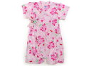 ミキハウス miki HOUSE 浴衣・甚平・季節のイベント 70 女の子 花柄ピンク 子供服 ベビー服 キッズ アウトレット ユーズド 【中古】キッズ・ベビー...
