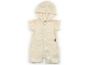 プティマイン petit main カバーオール 80 女の子 クリーム 子供服 ベビー服 キッズ アウトレット ユーズド 【中古】キッズ・ベビー・マタニティ(4)