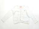 ティンカーベル TINKERBELL カーディガン 140 女の子 白 子供服 ベビー服 キッズ アウトレット ユーズド 【中古】キッズ・ベビー・マタニティ