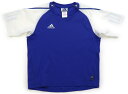 アディダス Adidas スポーツウェア・ダンスウェア 140 男の子 青・白 子供服 ベビー服 キッズ アウトレット ユーズド 【中古】キッズ・ベビー・マタニ...