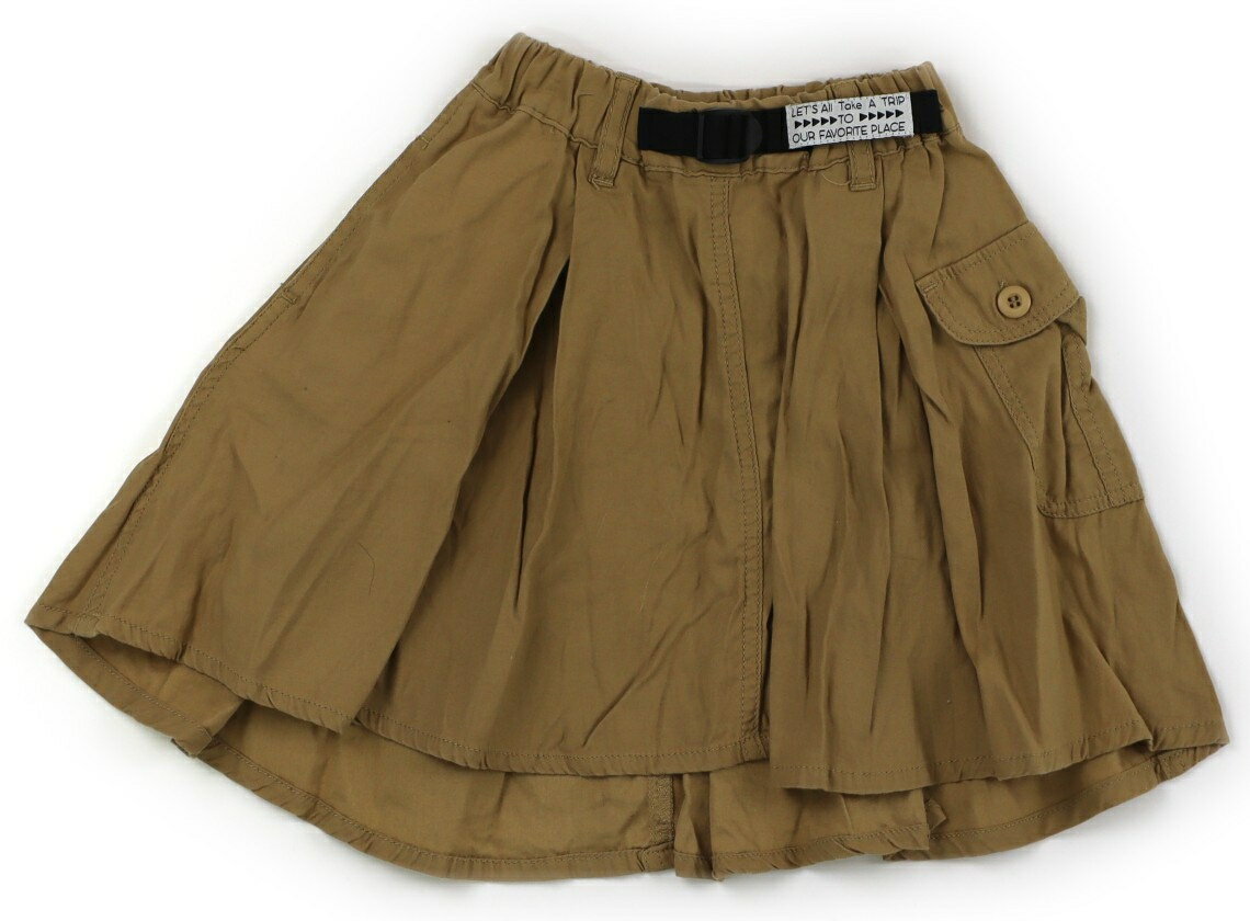 ブリーズ BREEZE スカート 100 女の子 キャメル 子供服 ベビー服 キッズ アウトレット ユーズド 【中古..