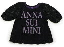 アナスイ ANNA SUI チュニック 100 女の子 ブラック・パープル 子供服 ベビー服 キッズ アウトレット ユーズド 【中古】キッズ・ベビー・マタニティ