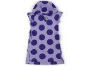 アナスイ ANNA SUI ワンピース 120 女の子 紫ドット 子供服 ベビー服 キッズ アウトレット ユーズド 【中古】キッズ・ベビー・マタニティ
