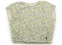 セラフ Seraph Tシャツ・カットソー 130 女の子 ベージュ×カラフル花柄 子供服 ベビー服 キッズ アウトレット ユーズド 【中古】キッズ・ベビー・マ...