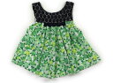 アナスイ ANNA SUI チュニック 90 女の子 紺・黄緑・果実柄 子供服 ベビー服 キッズ アウトレット ユーズド 【中古】キッズ・ベビー・マタニティ