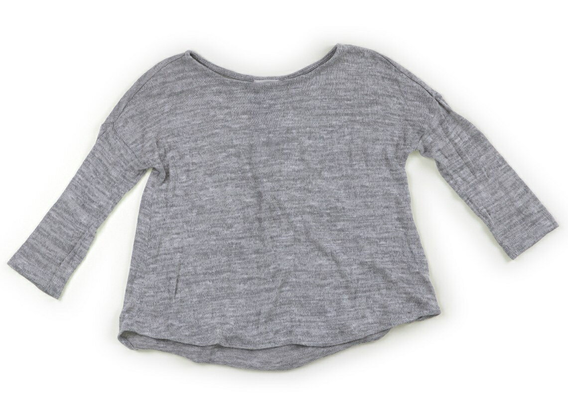 オールドネイビー OLDNAVY ニット セーター 140 女の子 グレー 子供服 ベビー服 キッズ アウトレット ユーズド 【中古】キッズ ベビー マタニティ