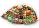 ダブルB Double B 帽子 Hat/Cap 男の子 ベージュ オレンジ 黄緑 ネイビー チェック 子供服 ベビー服 キッズ アウトレット ユーズド 【中古...