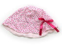ミキハウス miki HOUSE 帽子 Hat/Cap 女の子 ピンク マゼンタ 花柄 子供服 ベビー服 キッズ アウトレット ユーズド 【中古】キッズ・ベビー...