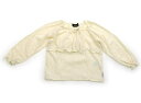コムサイズム COMME CA ISM Tシャツ・カットソー 90 女の子 クリーム 子供服 ベビー服 キッズ アウトレット ユーズド 【中古】キッズ・ベビー・マタニティ
