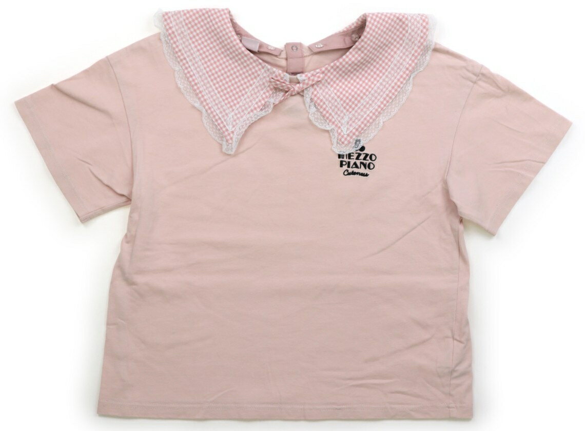 メゾピアノ mezzo piano Tシャツ・カットソー 160 女の子 ピンク 子供服 ベビー服 キッズ アウトレット ユーズド 【中古】キッズ・ベビー・マタニティ