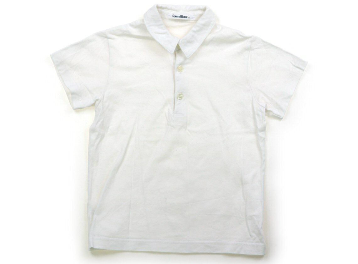 ファミリア familiar Tシャツ・カットソー 120 女の子 ホワイト 子供服 ベビー服 キッズ アウトレット ユーズド 【中古】キッズ・ベビー・マタニティ