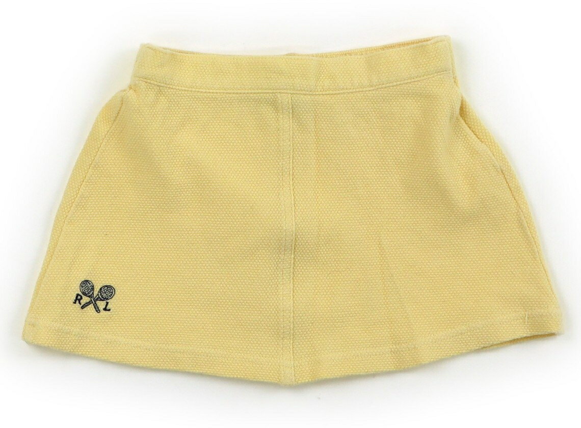 　ブランド 　Ralph Lauren(ラルフローレン) 　カテゴリー 　スカート 　サイズ 　80サイズ 　色 　レモンイエロー 　状態 　★★★ 　記名 　なし 　ジャンル 　Girl ウエストは半分ゴム。伸縮性のあるコットンポロシャツ地で裏地なし。あまりダメージなく使用頻度は少なめです。 ＊【状態】【サイズ】に関しての詳しい説明はこちら
