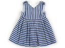 ジャカディ Jacadi ワンピース 70 女の子 コバルトブルー 白 子供服 ベビー服 キッズ アウトレット ユーズド 【中古】キッズ・ベビー・マタニティ(4)