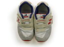 ニューバランス New Balance スニーカー 靴16cm〜 男の子 ベージュ・青・赤 子供服 ベビー服 キッズ アウトレット ユーズド 【中古】キッズ・ベビー・マタニティ(4)