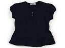 ファミリア familiar チュニック 110 女の子 ネイビー 子供服 ベビー服 キッズ アウトレット ユーズド 【中古】キッズ・ベビー・マタニティ(4)