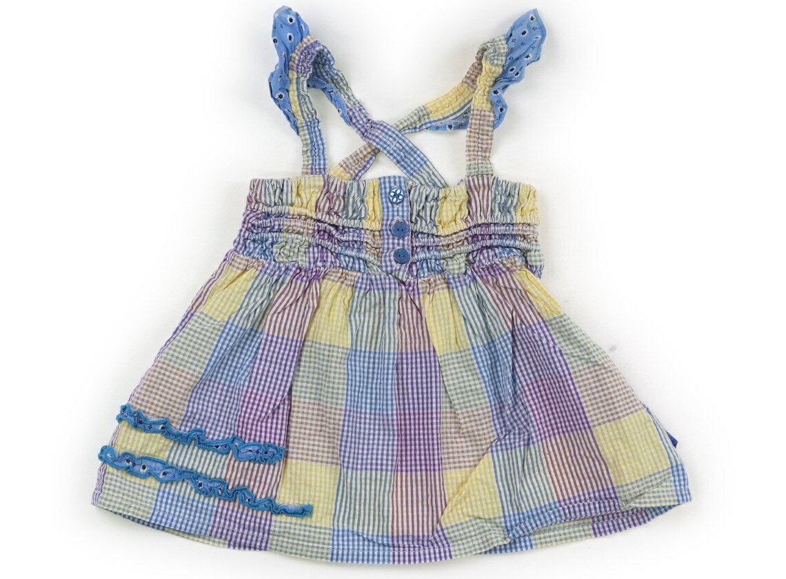 ラグマート Rag Mart タンクトップ・キャミソール 95 女の子 マルチカラー・チェック 子供服 ベビー服 キッズ アウトレット ユーズド 【中古】キッズ・ベビー・マタニティ
