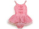 チャコット Chacott スポーツウェア・ダンスウェア 120 女の子 ピンク・リボン柄 子供服 ベビー服 キッズ アウトレット ユーズド 【中古】キッズ・ベ...