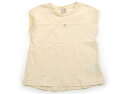 プティマイン petit main Tシャツ・カットソー 110 女の子 クリーム 子供服 ベビー服 キッズ アウトレット ユーズド 【中古】キッズ・ベビー・マタニティ