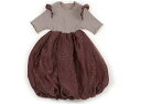アプレレクール apres les cours ワンピース 90 女の子 ベージュ モーブピンク 子供服 ベビー服 キッズ アウトレット ユーズド 【中古】キッズ・ベビー・マタニティ(4)