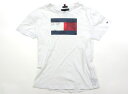 トミーヒルフィガー Tommy Hilfiger Tシャツ・カットソー 140 男の子 オフホワイト・ロゴマーク・花プリント 子供服 ベビー服 キッズ アウトレット ユーズド 【中古】キッズ・ベビー・マタニティ(4)