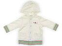 コンビミニ Combimini ブルゾン・Gジャン 80 男の子 クリーム ボーダー くじら 子供服 ベビー服 キッズ アウトレット ユーズド 【中古】キッズ・ベビー・マタニティ