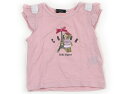 べべ BeBe Tシャツ・カットソー 90 女の子 ピンク・エッフェル塔 子供服 ベビー服 キッズ アウトレット ユーズド 【中古】キッズ・ベビー・マタニティ(4)