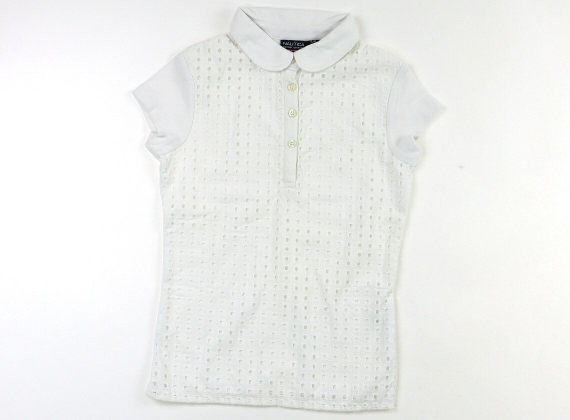 ノーチカ Nautica Tシャツ・カットソー 130 女の子 白 子供服 ベビー服 キッズ アウトレット ユーズド 【中古】キッズ・ベビー・マタニティ