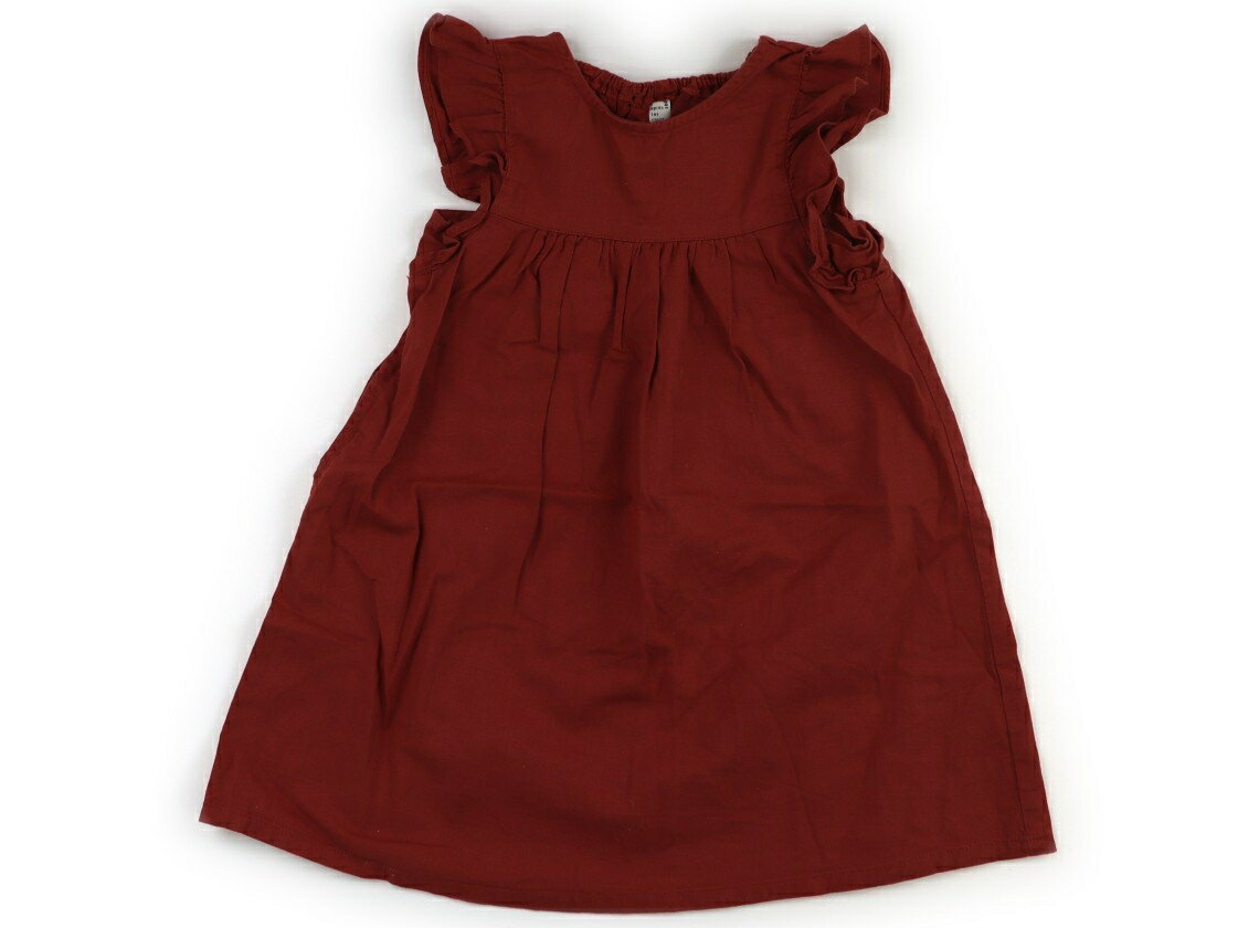 アプレレクール apres les cours ワンピース 100 女の子 朱色 子供服 ベビー服 キッズ アウトレット ユ..