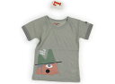 インプス アンド エルフス imps&elfs Tシャツ・カットソー 90 男の子 ライトグレー 子供服 ベビー服 キッズ アウトレット ユーズド 【中古】キッズ・ベビー・マタニティ(4)