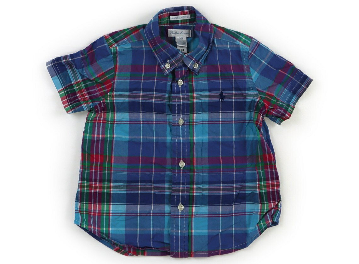 ラルフローレン Ralph Lauren シャツ・ブラウス 90 男の子 青系、ピンク、チェック 子供服 ベビー服 キ..