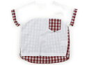フォークアンドスプーン Fork & Spoon Tシャツ・カットソー 90 女の子 オフ・レッドチェック 子供服 ベビー服 キッズ アウトレット ユーズド 【中古】キッズ・ベビー・マタニティ(4)