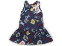 モナリザ MONNALISA ワンピース 110 女の子 紺 子供服 ベビー服 キッズ アウトレット ユーズド 【中古】キッズ・ベビー・マタニティ(4)