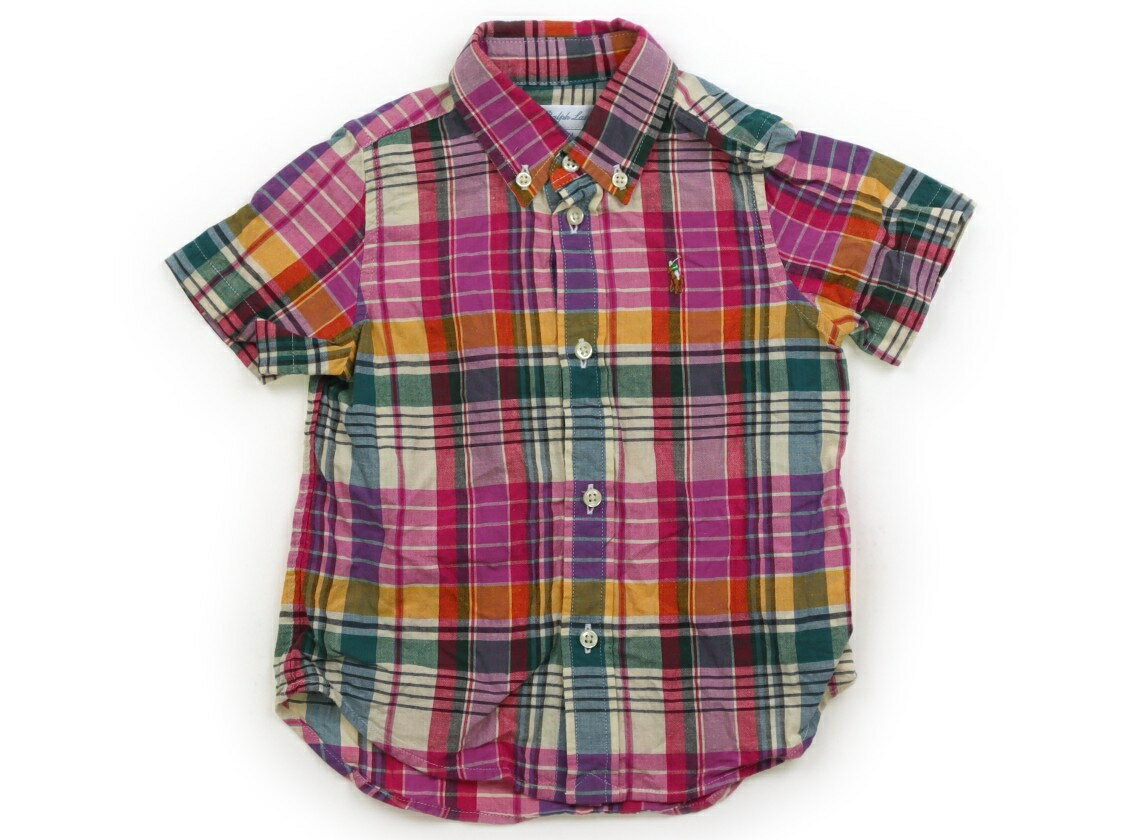 ラルフローレン Ralph Lauren シャツ・ブラウス 90 男の子 マゼンダピンク、オレンジ、グリーン系、ベ..