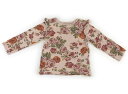 ネクスト NEXT チュニック 90 女の子 ダスティピンク×花柄 子供服 ベビー服 キッズ アウトレット ユーズド 【中古】キッズ・ベビー・マタニティ(4)