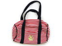 プチバトー PETIT BATEAU バッグ キッズ用品 女の子 赤白ボーダー、ネイビー 子供服 ベビー服 キッズ アウトレット ユーズド 【中古】キッズ・ベビ...