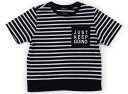 コムサフィユ COMME CA FILLE Tシャツ・カットソー 130 男の子 ホワイト・ネイビー・ボーダー 子供服 ベビー服 キッズ アウトレット ユーズド 【中古】キッズ・ベビー・マタニティ(4)