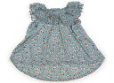 アナスイ ANNA SUI チュニック 110 女の子 ミント・花柄 子供服 ベビー服 キッズ アウトレット ユーズド 【中古】キッズ・ベビー・マタニティ