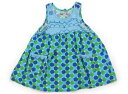 ラグマート Rag Mart チュニック 80 女の子 ブルー系柄 子供服 ベビー服 キッズ アウトレット ユーズド 【中古】キッズ・ベビー・マタニティ(4)