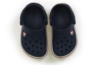 クロックス CROCS サンダル 靴14cm〜 男の子 ネイビー・レッドライン 子供服 ベビー服 キッズ アウトレット ユーズド 【中古】キッズ・ベビー・マタニティ(4)