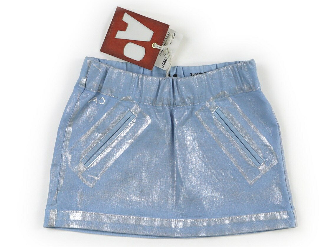 アメリカンアウトフィッターズ AO(American Outfitters) スカート 110 女の子 ブルー・シルバー箔 子供服 ベビー服 キッズ アウトレット ユーズド 【中古】キッズ・ベビー・マタニティ