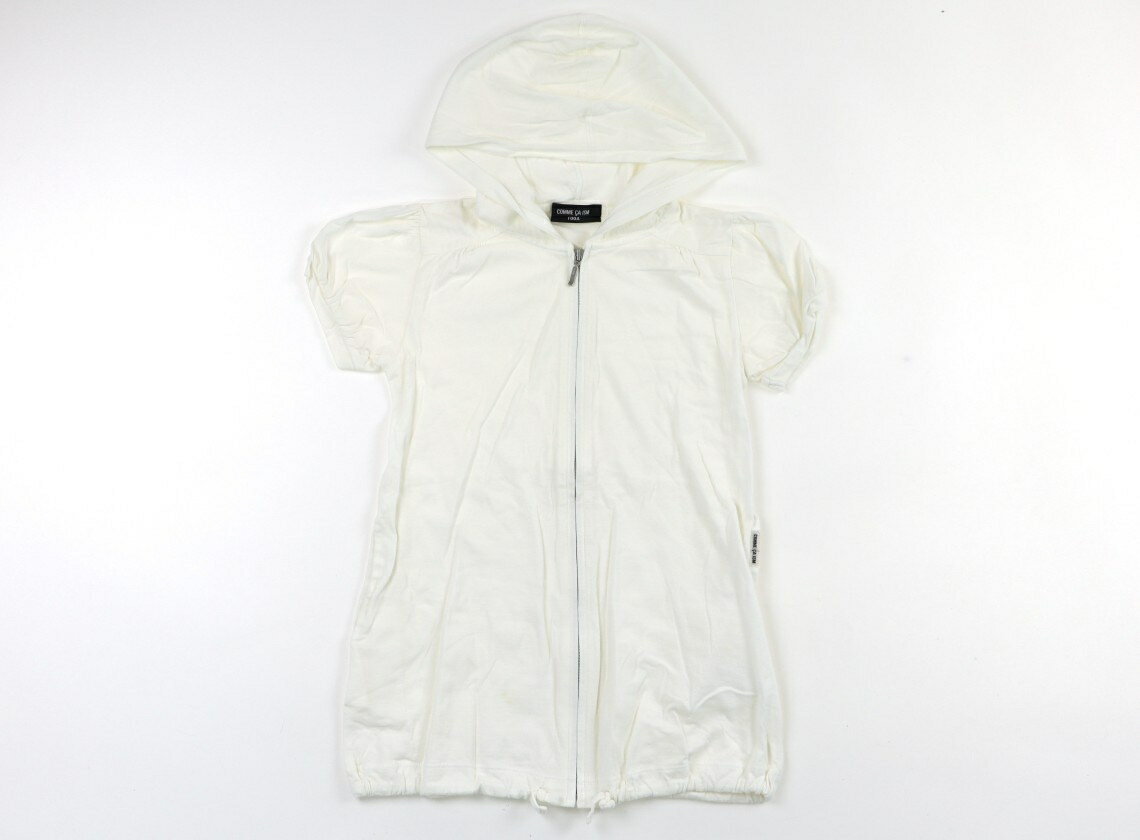 コムサイズム COMME CA ISM パーカー 100 女の子 オフ白 子供服 ベビー服 キッズ アウトレット ユーズド 【中古】キッズ・ベビー・マタニティ